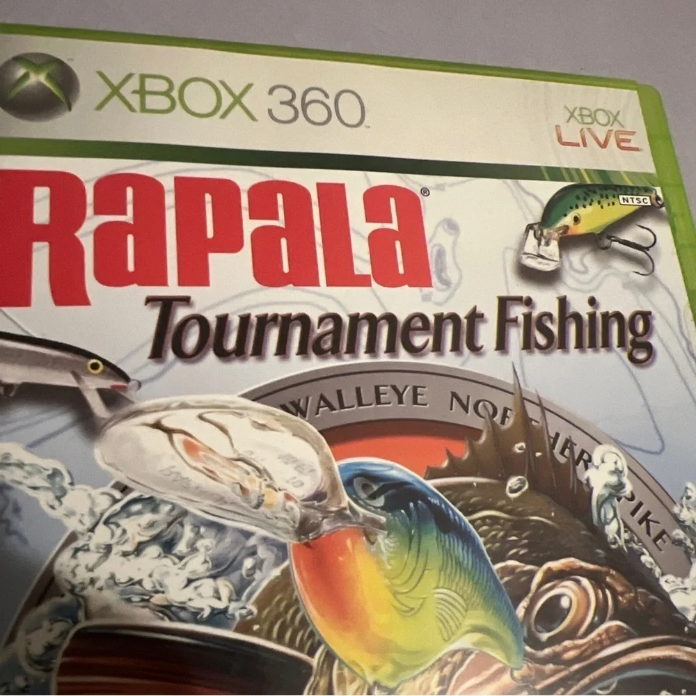 Rapala Trophies: Pro Tournament Fishing (Microsoft Xbox 360, 2006) COMPLETE